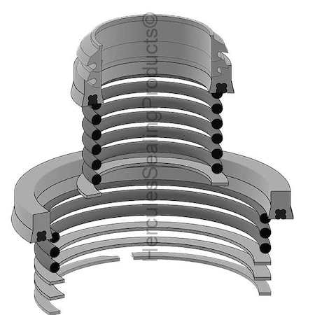 Hyster - After Market Parts Hydraulic Cylinder Repair Kit- 3.70, 5.45 STAGES 250943